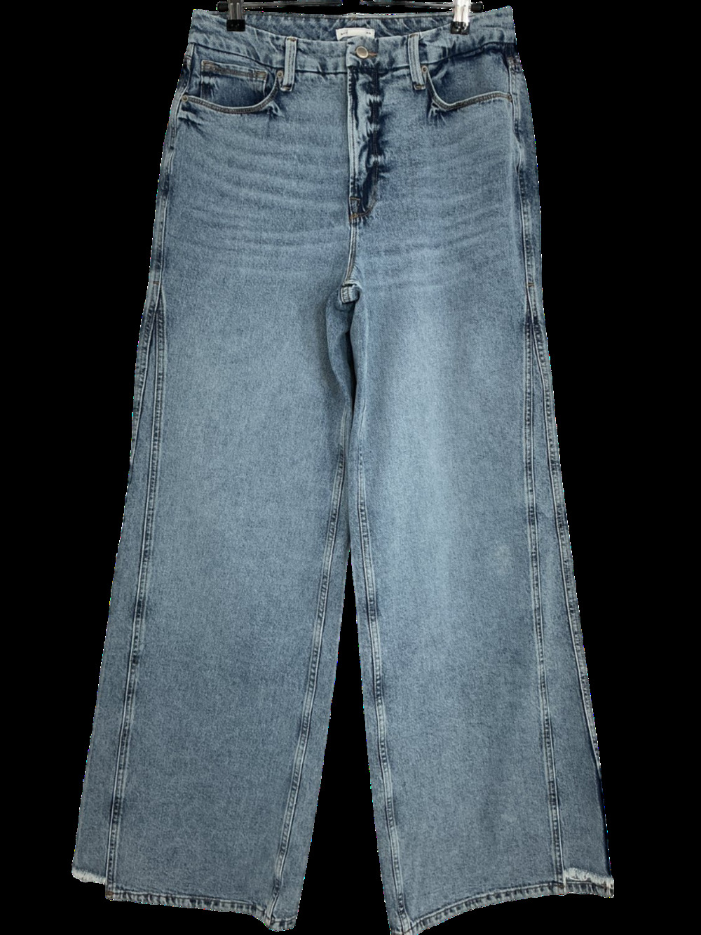 Good American Relaxed Blue Skate Loose Denim Jeans Size 30